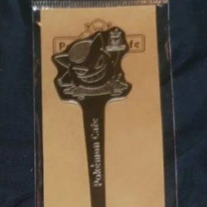 Pokemon Cafe Japan Pocket Master Pokémon Gengar Ghost (1) Fork  | NEW NWT